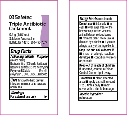 Triple Antibiotic packaging
