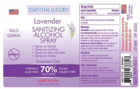Hand Sanitizer packaging