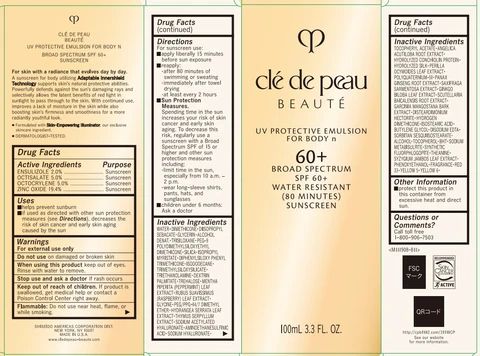 cle de peau BEAUTE UV PROTECTIVE FOR BODY N packaging