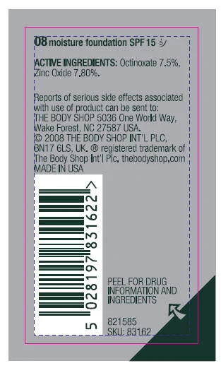 Principal Display Panel - 08 bottle label