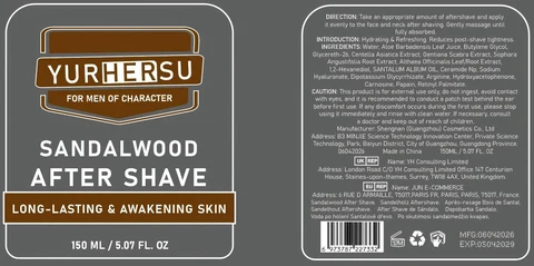 aftershave packaging