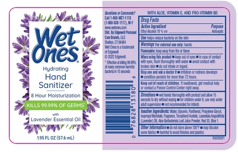 Wet Ones Hand Sanitizer Mist Lavender Blossom packaging