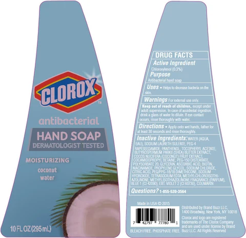 Clorox Antibacterial Hand - Coconut Water 포장