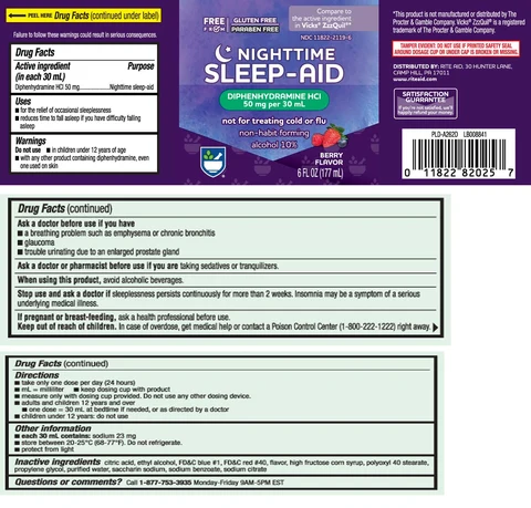 Sleep AidNightTime 포장
