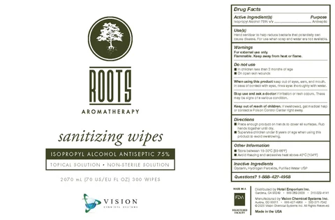 Roots Aromatherapy packaging