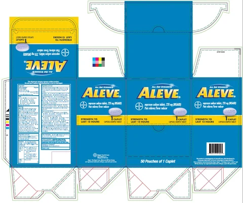 Aleve 포장
