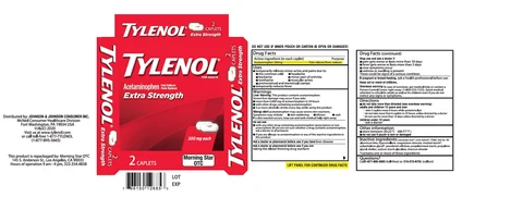 TYLENOL Extra Strength 포장