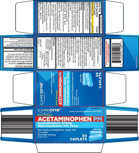 CareOne Acetaminophen PM 포장