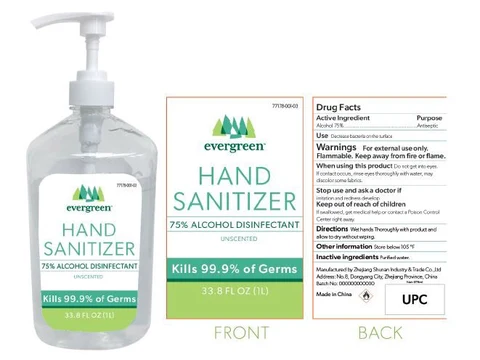 Hand Sanitizer Gel packaging