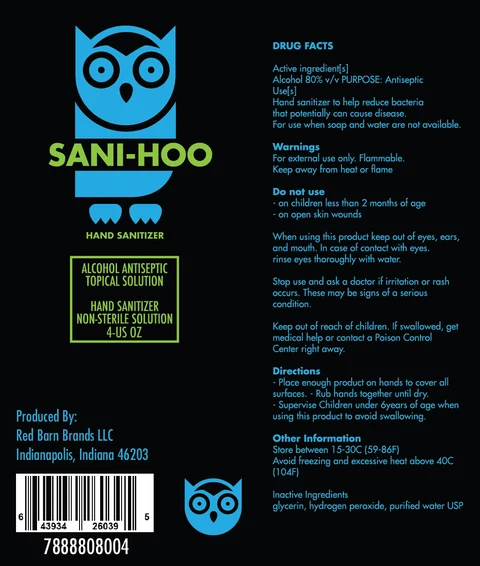 SaniHOO Hand Sanitizer 포장