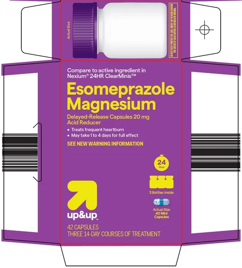 Up and Up Esomeprazole Magnesium 포장