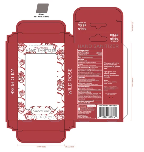 Smart Care Hand Sanitizer Wild Rose 포장