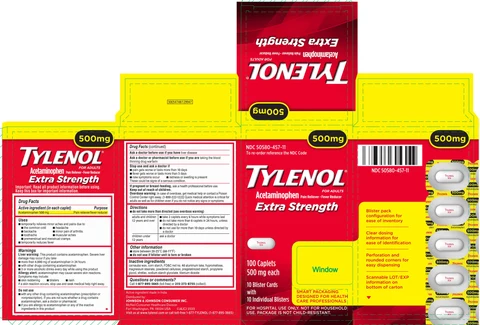 TYLENOL Extra Strength 포장