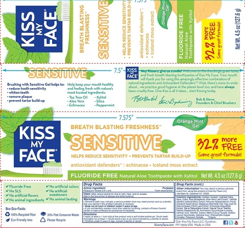 Kiss My FaceSensitive 포장