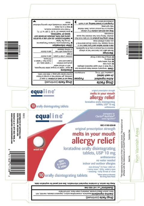 Loratadine packaging