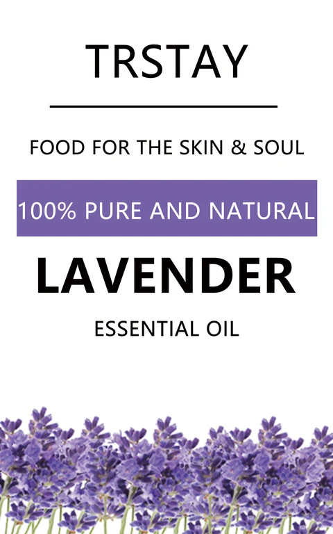 Lavender Essential Oil packaging