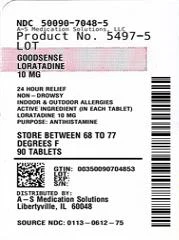 good sense allergy relief packaging