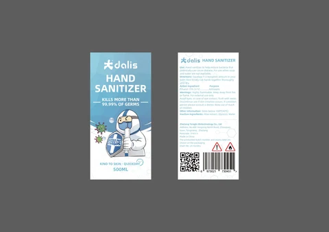Dalis HAND SANITIZER 포장