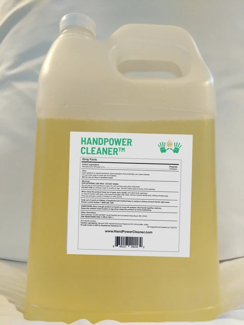 HANDPOWER CLEANER (TM) Hand Sanitizer 포장