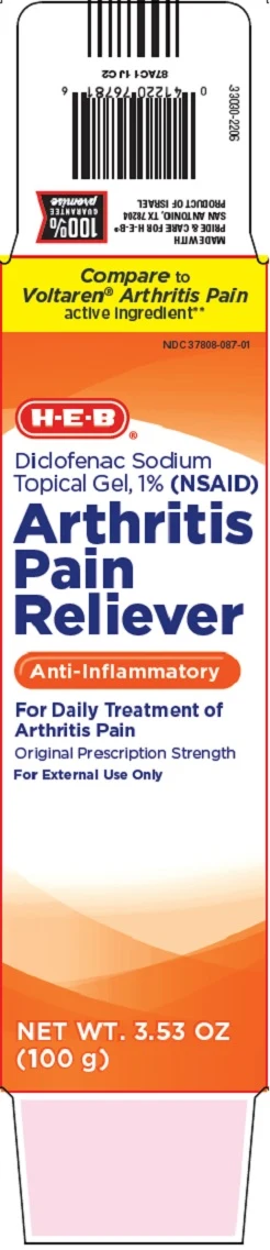 arthritis pain reliever packaging