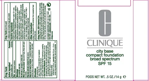 CITY BASE COMPACT FOUNDATIONSPF 15 포장