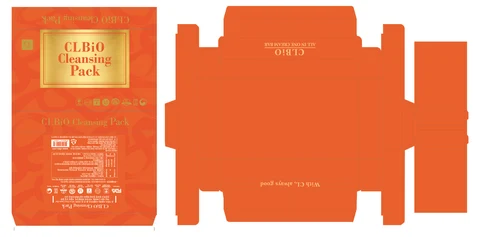 CLBiO Cleansing Pack packaging