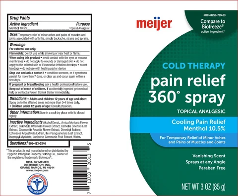 Cold Therapy Pain Relief 360Meijer 포장