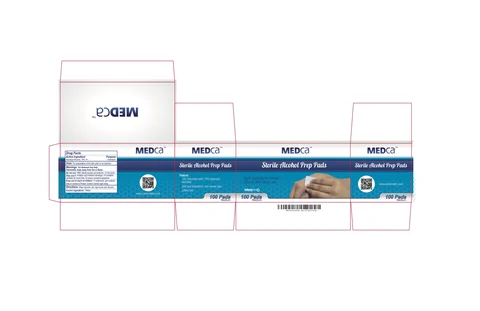 STERILE ALCOHOL PREP PADS 포장