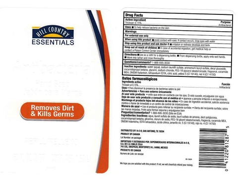 Hill Country EssentialsAntibacterial 포장