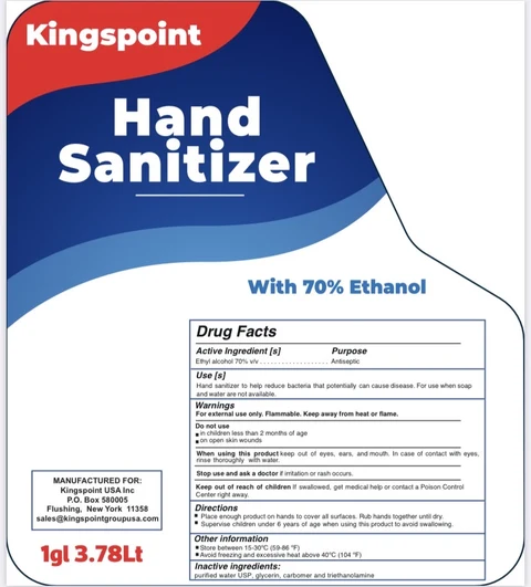 Kingspoint 포장