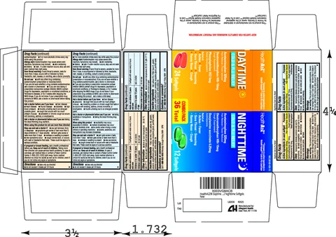 Daytime Nighttime Cold and Flu Relief Combo Pack 포장