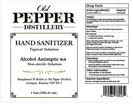 Hand Sanitizer packaging