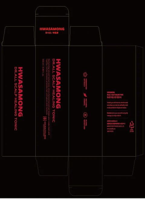 HWASAMONG Dr.All Scalp Healing Tonic packaging