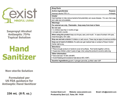 Hand Sanitizer packaging