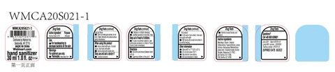 Hand Sanitizer packaging