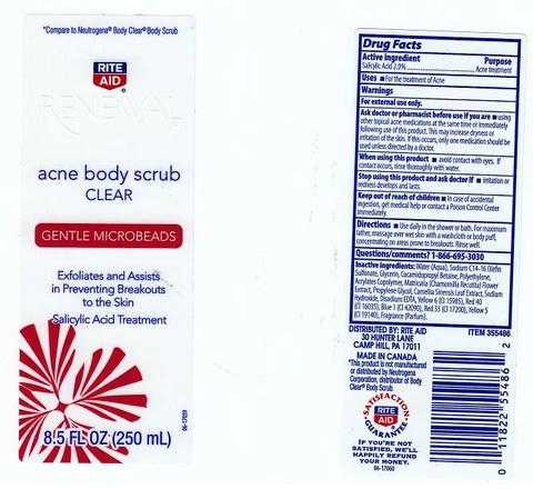 RITE AID RENEWALACNE 포장