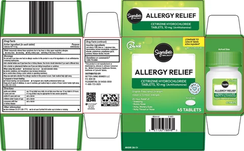 allergy relief packaging