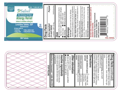 Loratadine packaging