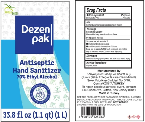 Antiseptic Hand Sanitizer 포장