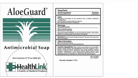 ALOEGUARD ANTIMICROBIAL 포장