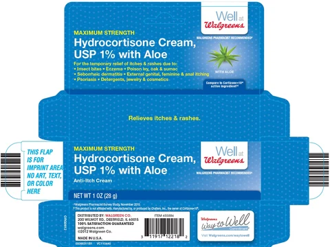 Hydrocortisone Maximum Strength 포장