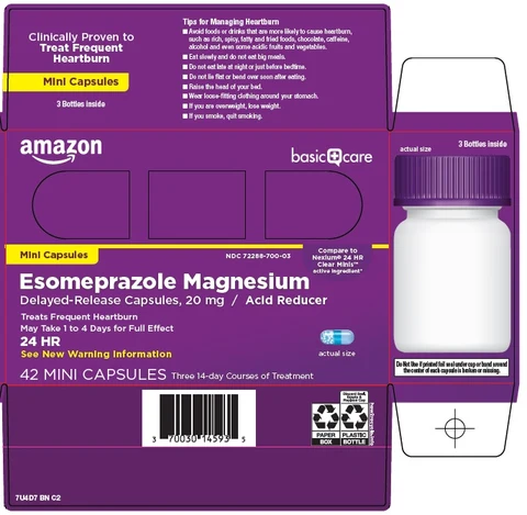 basic care esomeprazole magnesium 포장