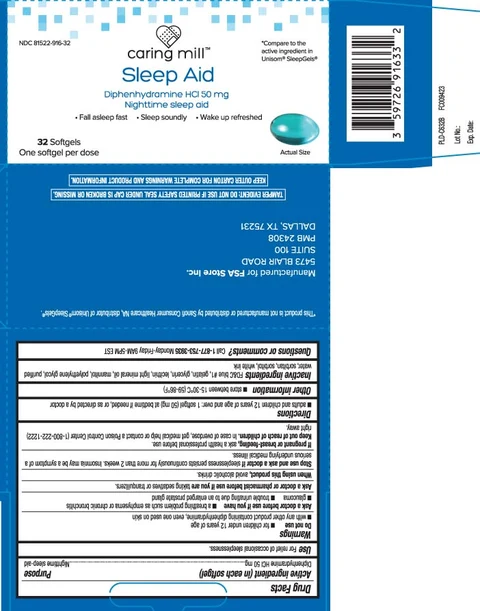 Sleep Aid packaging