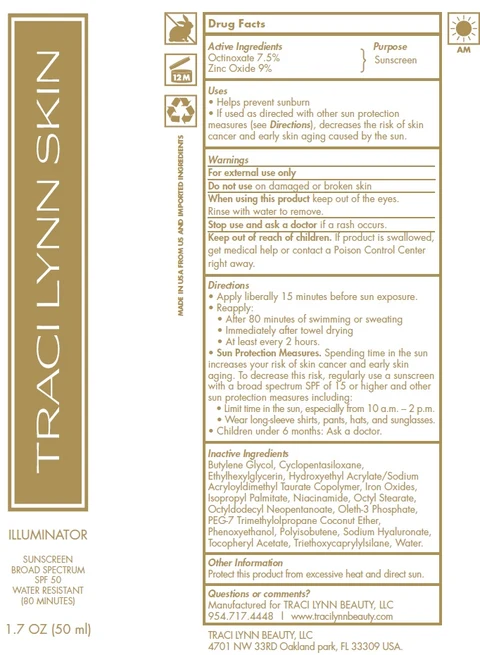 Traci Lynn SkinIluminator Broad Spectrum SPF 50 포장