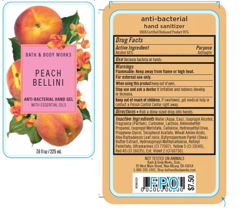 Anti-Bacterial Hand Peach Bellini 포장