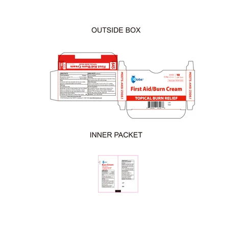 Burn Cream packaging