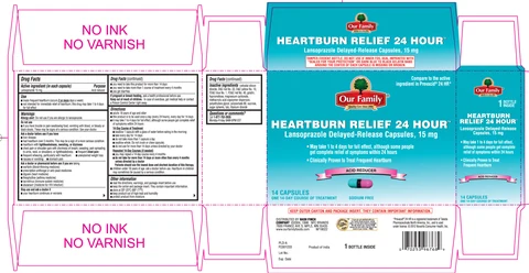 Heartburn Relief 24 hour packaging