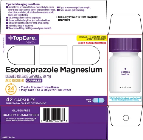 Topcare Esomeprazole Magnesium packaging