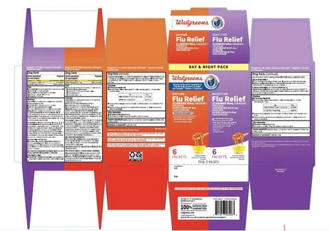 WALGREEN Multi Symptom Flu Relief Combo Pack 포장