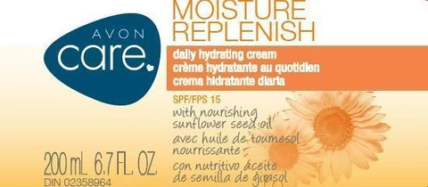 Avon CareMoisture Replenish Daily Hydrating 포장